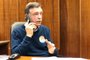 Candidato a prefeito de Caxias do Sul Adiló Didomenico (PSDB) durante entrevista por telefone à Rádio Gaúcha Serra nesta quarta-feira (28).<!-- NICAID(14627697) -->