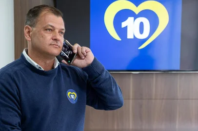 Candidato Júlio César Freitas da Rosa (Republicanos) à prefeitura de Caxias do Sul. <!-- NICAID(14630217) -->