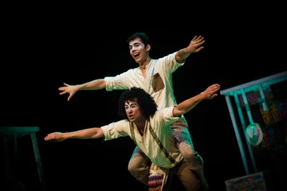 O misterioso segredo das pequeninas grandes coisas, peça do Grupo Borogodó, de Porto Alegre.Atração de abertura do Festival Téti, em Caxias.<!-- NICAID(14638365) -->