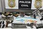 Polícia Civil apreende metralhadora em fábrica clandestina de armas em Caxias