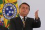 O presidente Jair Bolsonaro participa do lançamento da retomada do turismo no Palácio do Planalto<!-- NICAID(14639731) -->
