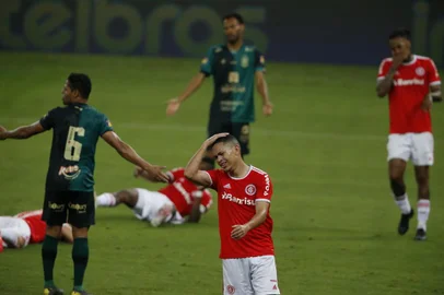  PORTO ALEGRE, RS, BRASIL - 11.11.2020 - O Inter recebe o América-MG, no Beira-Rio, em jogo de ida das quartas de final da Copa do Brasil. (Foto: Lauro Alves/Agencia RBS)<!-- NICAID(14640850) -->