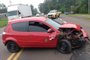 Três pessoas ficam feridas em colisão entre dois carros na RS-240, em Capela de Santana<!-- NICAID(14641888) -->
