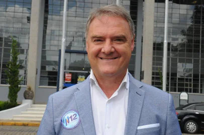  CAXIAS DO SUL, RS, BRASIL, 10/11/2020 - Foto candidato a prefeito de Caxias,    Edson Nespolo, PDT. (Marcelo Casagrande/Agência RBS)<!-- NICAID(14639381) -->