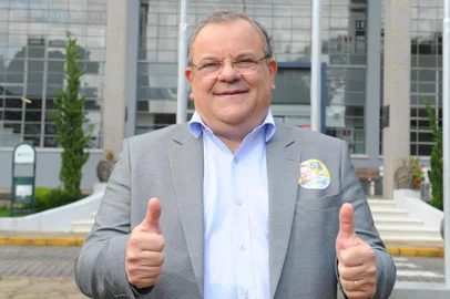  CAXIAS DO SUL, RS, BRASIL, 10/11/2020 - Foto candidato a prefeito de Caxias,    Nelson Dárrigo 51, PATRIOTA. (Marcelo Casagrande/Agência RBS)<!-- NICAID(14639391) -->