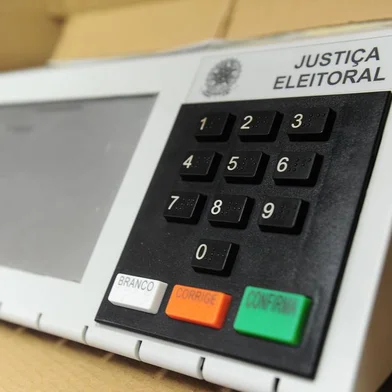  CAXIAS DO SUL, RS, BRASIL, 23/10/2020. Eleições 2020 - fotos da urna eletrônica no cartório eleitoral. (Porthus Junior/Agência RBS)<!-- NICAID(14624685) -->