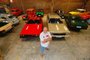  PORTO ALEGRE, RS, BRASIL, 17/11/2020-Garagem de carros clássicos, do vendedor Betinho Lunardelli.  Foto: Lauro Alves / Agencia RBS<!-- NICAID(14645676) -->