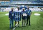 Renato recebe homenagem como técnico com mais jogos comandando o Grêmio