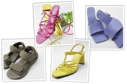 sapatos, verão, moda, donna