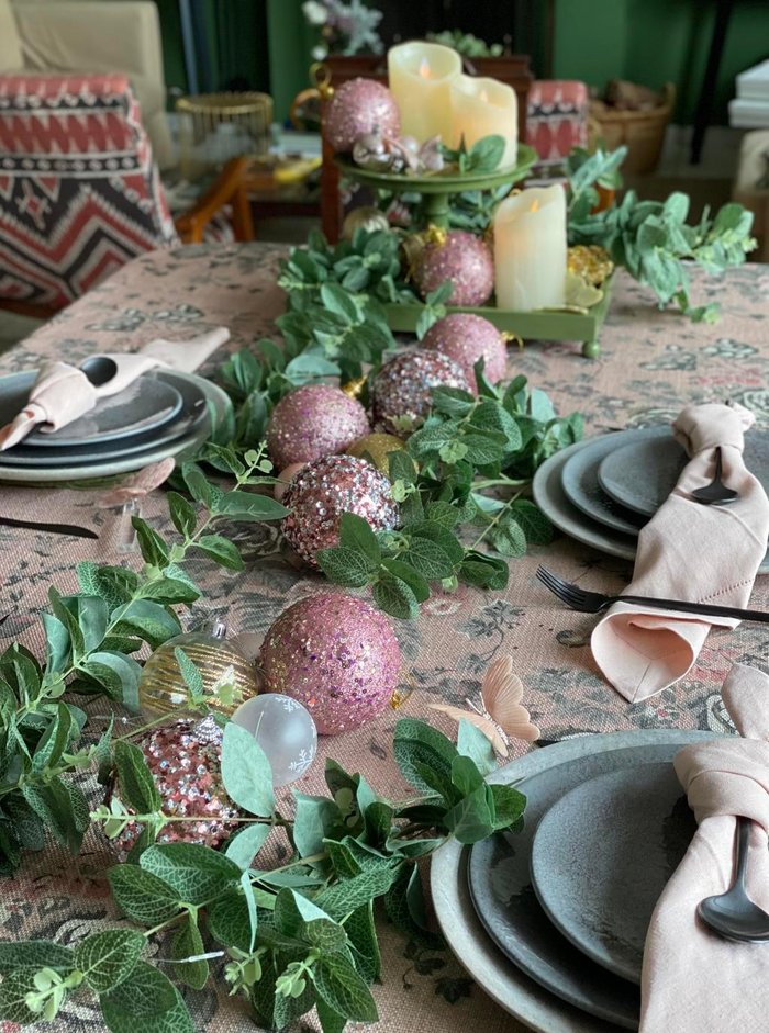 Mesa de Natal: como decorar de um jeito simples com o que você já tem |  Donna