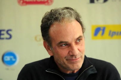  GRAMADO, RS, BRASIL 21/08/201745º Festival de Cinema de Gramado. Na foto Marco Ricca, ator do filme As Duas Irenes. (Felipe Nyland/Agência RBS)<!-- NICAID(13102562) -->