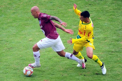  CAXIAS DO SUL, RS, BRASIL, 05/12/2020. SER Caxias x Mirassol, jogo de ida da segunda fase da Série D (Dezeseis avos), do Campeonato Brasileiro 2020 e realizado no estádio Centenário. (Porthus Junior/Agência RBS)<!-- NICAID(14661475) -->