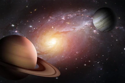  10/12/2020- Planetas, sistema solar, ciencia, universo, saturno. Foto: RizaldyMusa / stock.adobe.comFonte: 300537523<!-- NICAID(14665208) -->