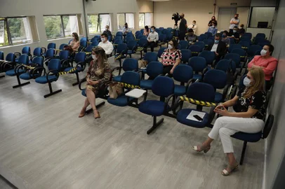  CAXIAS DO SUL, RS, BRASIL, 16/12/2020 - Prefeito e diretores dos hospitais da cidade pedem ajuda da população, uma vez que o sistema de saúde está em colapso. (Marcelo Casagrande/Agência RBS)<!-- NICAID(14670079) -->