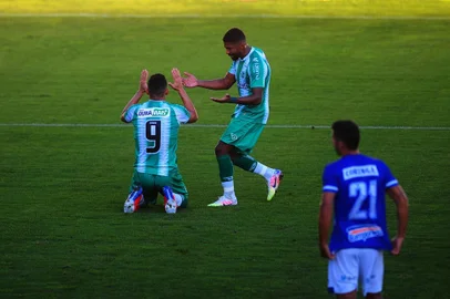  CAXIAS DO SUL, RS, BRASIL, 18/12/2020. Juventude x CSA, jogo válido pela 30ª rodada da Série B do Campeonato Brasileiro e realizado no estádio Alfredo Jaconi. (Porthus Junior/Agência RBS)<!-- NICAID(14672414) -->