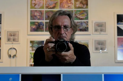 CAXIAS DO SUL, RS, BRASIL, 14/01/2019Artista caxiense Mauro Bettiol abre exposição nesta quarta (15), na Galeria Municipal(Lucas Amorelli/Agência RBS)<!-- NICAID(14386259) -->