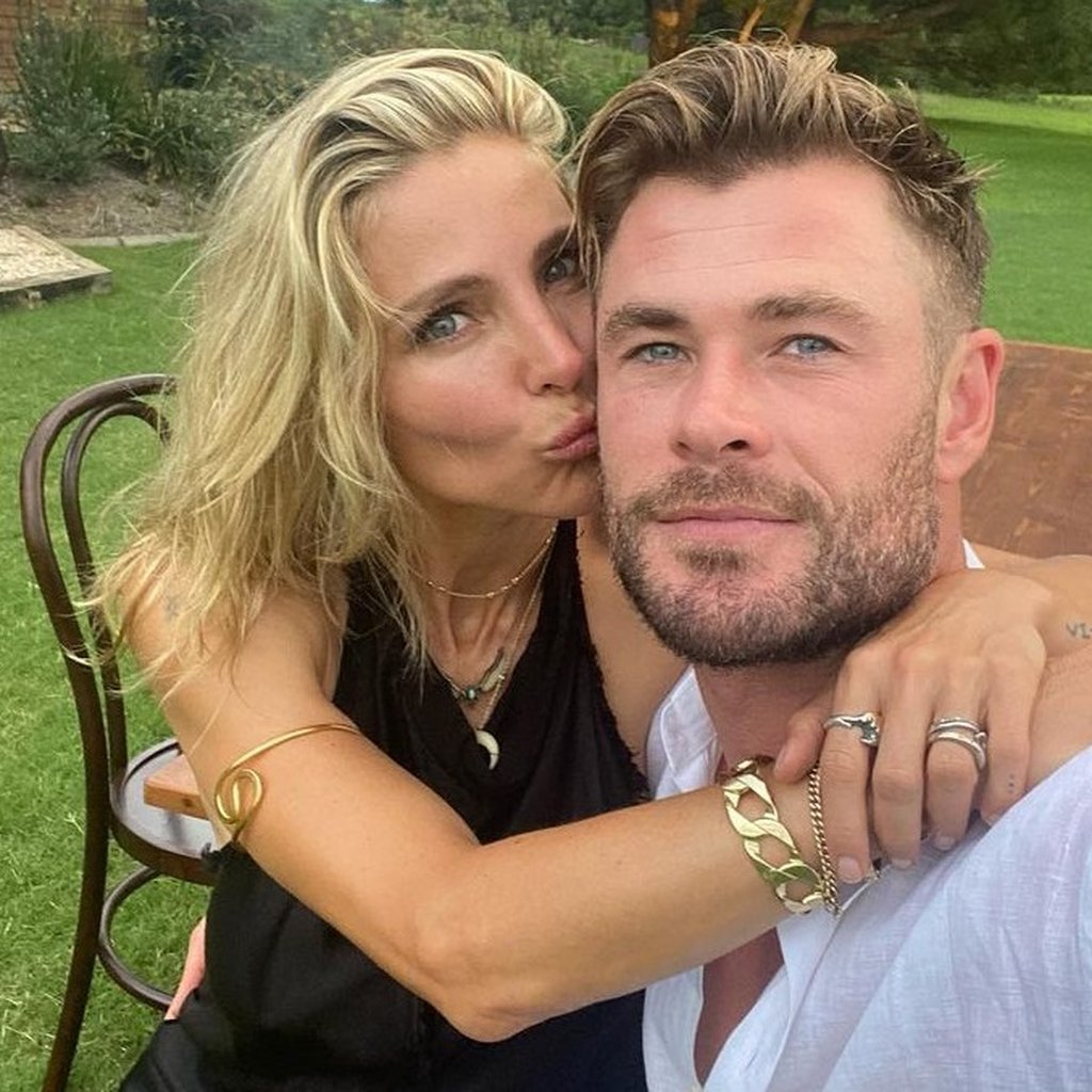 Esposa de Chris Hemsworth diz o que acha do corpão de Thor