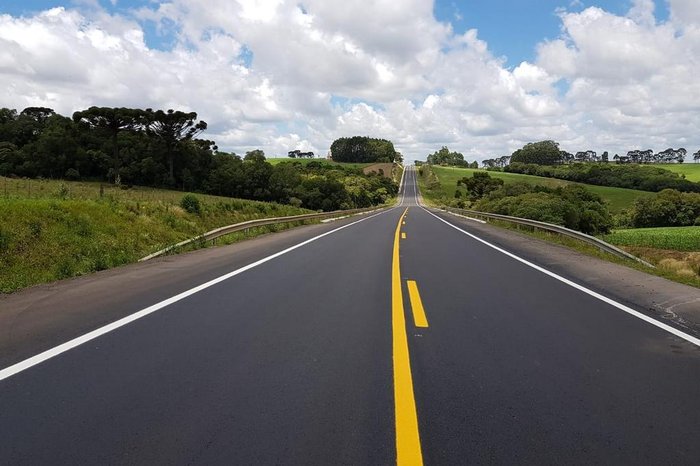 Trecho da BR-470 é recuperado entre Lagoa Vermelha e Barracão | Pioneiro