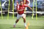 O atacante Caio Vidal participa de treino do Inter no CT Parque Gigante.<!-- NICAID(14682991) -->
