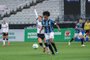  A volante Tchula no confronto entre Grêmio e Corinthians, em Itaquera, nas quartas de final do Brasileirão Feminino de 2020.<!-- NICAID(14685867) -->