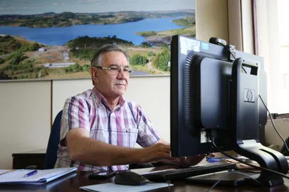  CAXIAS DO SUL, RS, BRASIL (07/01/2021)Novo diretor presidente do Samae, Gilberto Meletti, fala sobre desafios à frente da autarquia. (Antonio Valiente/Agência RBS)<!-- NICAID(14685331) -->