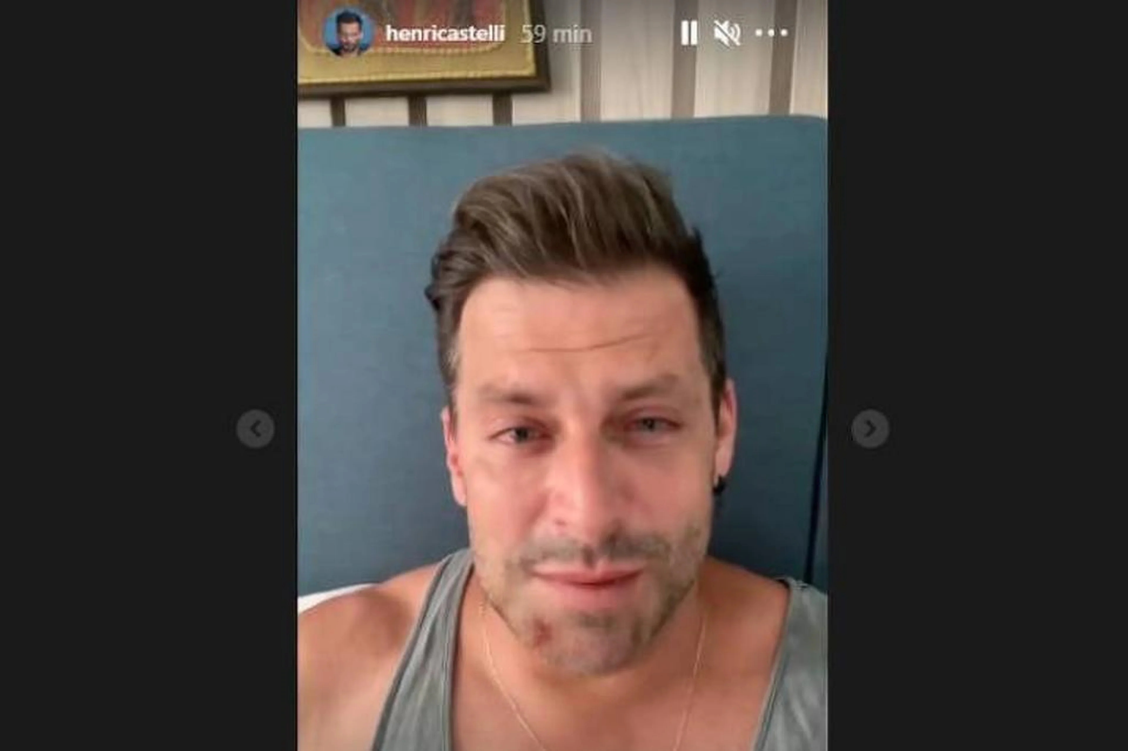 Instagram Henri Castelli/Reprodução