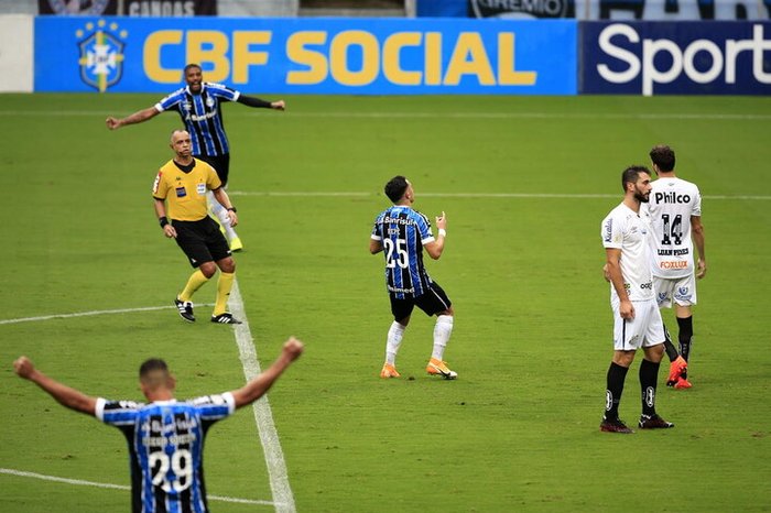 Confira os melhores momentos de Grêmio 3x3 Santos