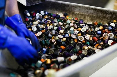 Nespresso faz entrega reciclável<!-- NICAID(14728561) -->