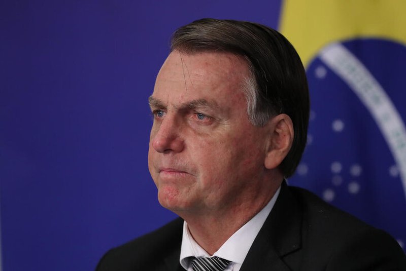 (Brasília - DF, 26/03/2021)  - Jair Bolsonaro em reunião da cúpula do Mercosul - aniversário de 30 anos do Tratado de Assunção (por videoconferência).<!-- NICAID(14743774) -->