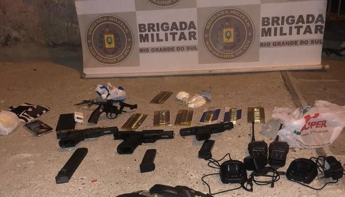 Divulgação / Brigada Militar Divulgação / Brigada Militar