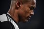 Juventus Brazilian forward Douglas Costa looks on during the Italian Cup (Coppa Italia) round of 8 football match Juventus vs AS Roma on January 22, 2020 at the Juventus stadium in Turin. - The tattoo on his neck reads Resilience in Portuguese. (Photo by Marco Bertorello / AFP)Editoria: SPOLocal: TurinIndexador: MARCO BERTORELLOSecao: soccerFonte: AFPFotógrafo: STF<!-- NICAID(14768095) -->