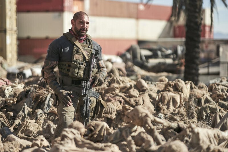ARMY OF THE DEAD (Pictured) DAVE BAUTISTA as SCOTT WARD in ARMY OF THE DEAD. Cr. CLAY ENOS/NETFLIX Â© 2021<!-- NICAID(14787340) -->