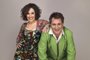 Luis Salém e Stella Miranda, humoristas que estrelam o espetáculo virtual GozadaLive, que terá uma edição em formato live oferecida pela Medical TV de Caxias do Sul.<!-- NICAID(14802946) -->