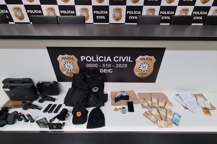 Polícia Civil / Divulgação