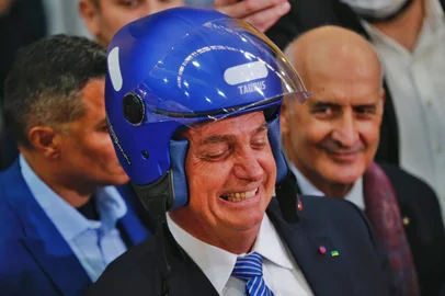 O presidente Jair Bolsonaro cumpre agenda oficial no RS e passa pela Universidade de Caxias do Sul.Foto: Lauro Alves/ Agência RBS<!-- NICAID(14830615) -->