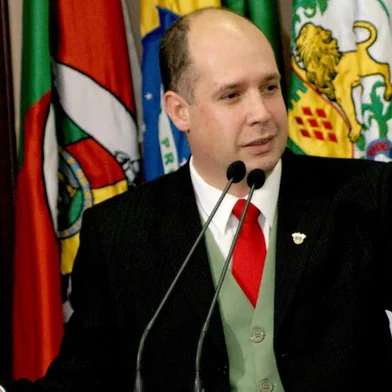Advogado Lucas Diel, primeiro suplente de vereador do PDT de Caxias do Sul<!-- NICAID(14711049) -->