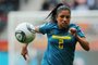 112182785Brazils defender Maurine plays the ball during the group D football match of the FIFA womens football World Cup Brazil vs Australia on June 29, 2011 at the Stadion im Borussen-Park in Moenchengladbach, western Germany. Brazil won 1-0.    AFP PHOTO / PATRIK STOLLARZ (Photo by Patrik STOLLARZ / AFP)Editoria: SPOLocal: MönchengladbachIndexador: PATRIK STOLLARZSecao: soccerFonte: AFPFotógrafo: STR<!-- NICAID(14835821) -->