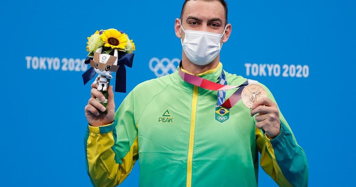 Agora medalhista olímpico, Scheffer revela que treinou em açude e ...
