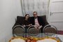O casal Luana Ribeiro dos Santos, 23 anos, e Glorindo Luz da Fonseca, 28, recém adquiriram um imóvel.<!-- NICAID(14847390) -->