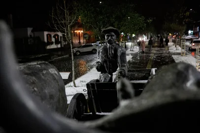 Frio e neve em São Francisco de Paula.Foto: Anselmo Cunha/Agência RBS<!-- NICAID(14847555) -->