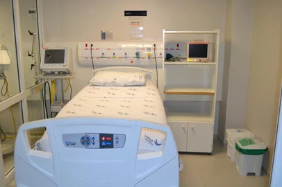 CAXIAS DO SUL, RS, BRASIL, 19/08/2020. Novos leitos de UTI do Hospital Virvi Ramos abertos durante a pandemia. (Marcos Sartori/Divulgação)<!-- NICAID(14571721) -->