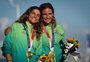 Martine Grael e Kahena Kunze conquistam a medalha de ouro na vela