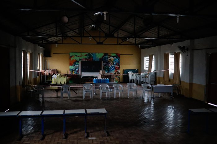 Escola Estadual de Ensino Fundamental Portão Velho, em Portão, convive com a falta de energia