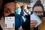 Vacinação contra a covid-19. Matéria sobre as fotos postadas em redes sociais<!-- NICAID(14854005) -->