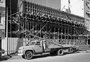 Construção do novo prédio do Banco do Brasil em 1974
