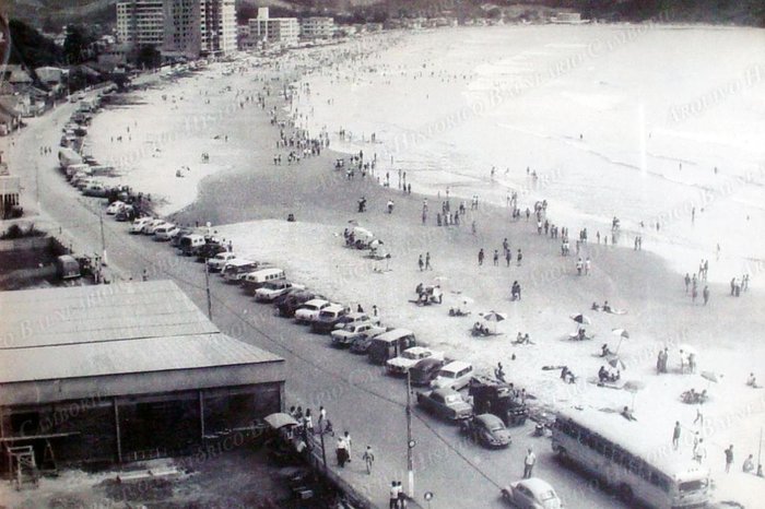 Praia de Balneário Camboriú em 1967