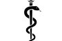 Snake with stick ancient medical symbolFonte: 165781349<!-- NICAID(14881279) -->