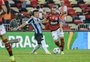 Com público no Maracanã, Grêmio volta a perder para o Flamengo e se despede da Copa do Brasil