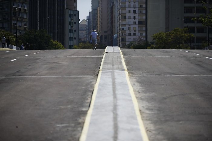 Necessidade da restauração foi detectada após vistorias técnicas da prefeitura, que contataram um grave dano estrutural entre a parte superior da estrutura e o solo, o que resultou na sua interdição para o trânsito