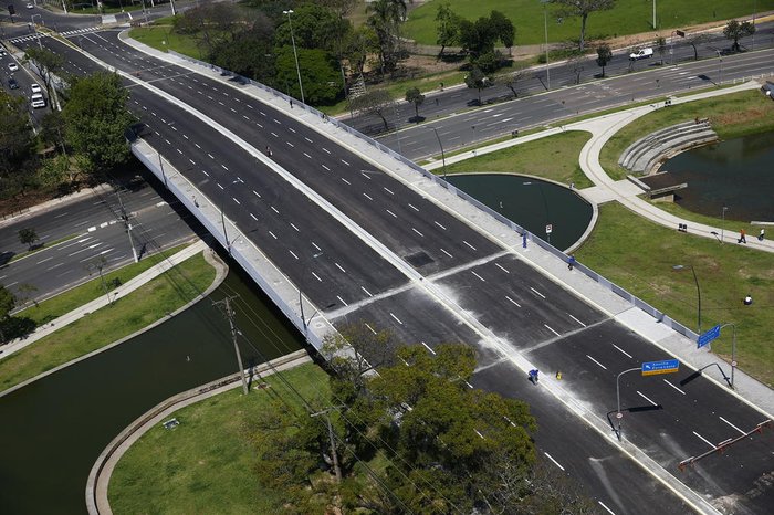 Viaduto estava interditado desde maio de 2020